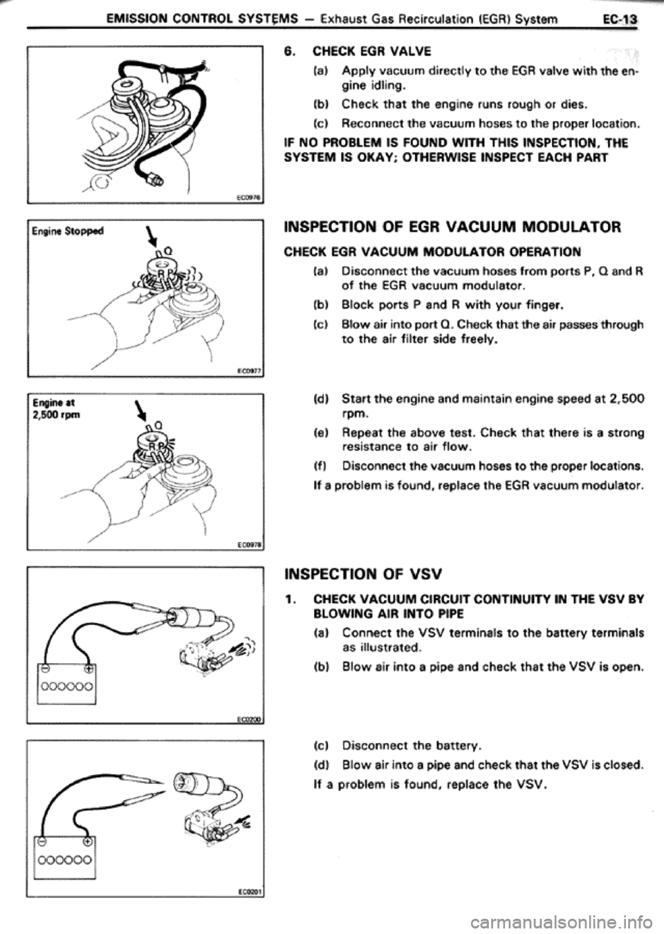 TOYOTA CELICA 1986 Service Owners Manual TOYOTA CELICA 1986 Service Owners Manual