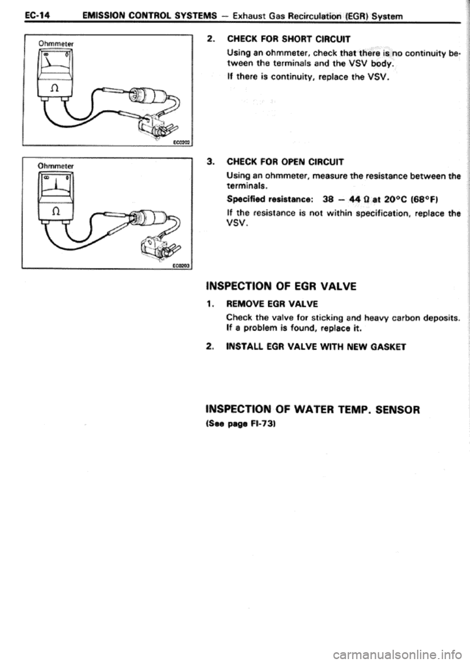 TOYOTA CELICA 1986 Service Owners Manual TOYOTA CELICA 1986 Service Owners Manual