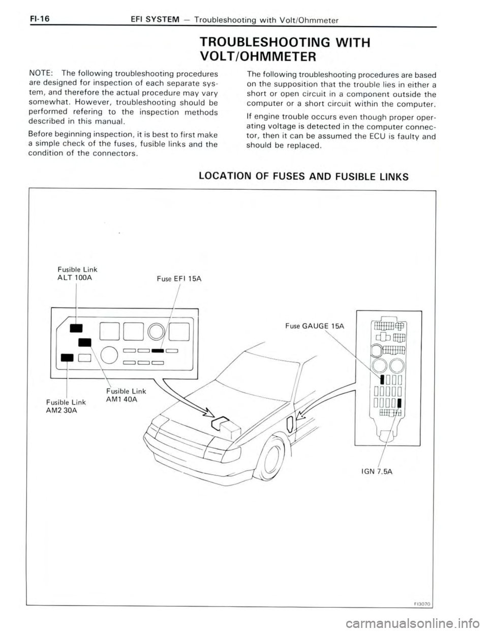 TOYOTA CELICA 1988 Repair Manual TOYOTA CELICA 1988 Repair Manual