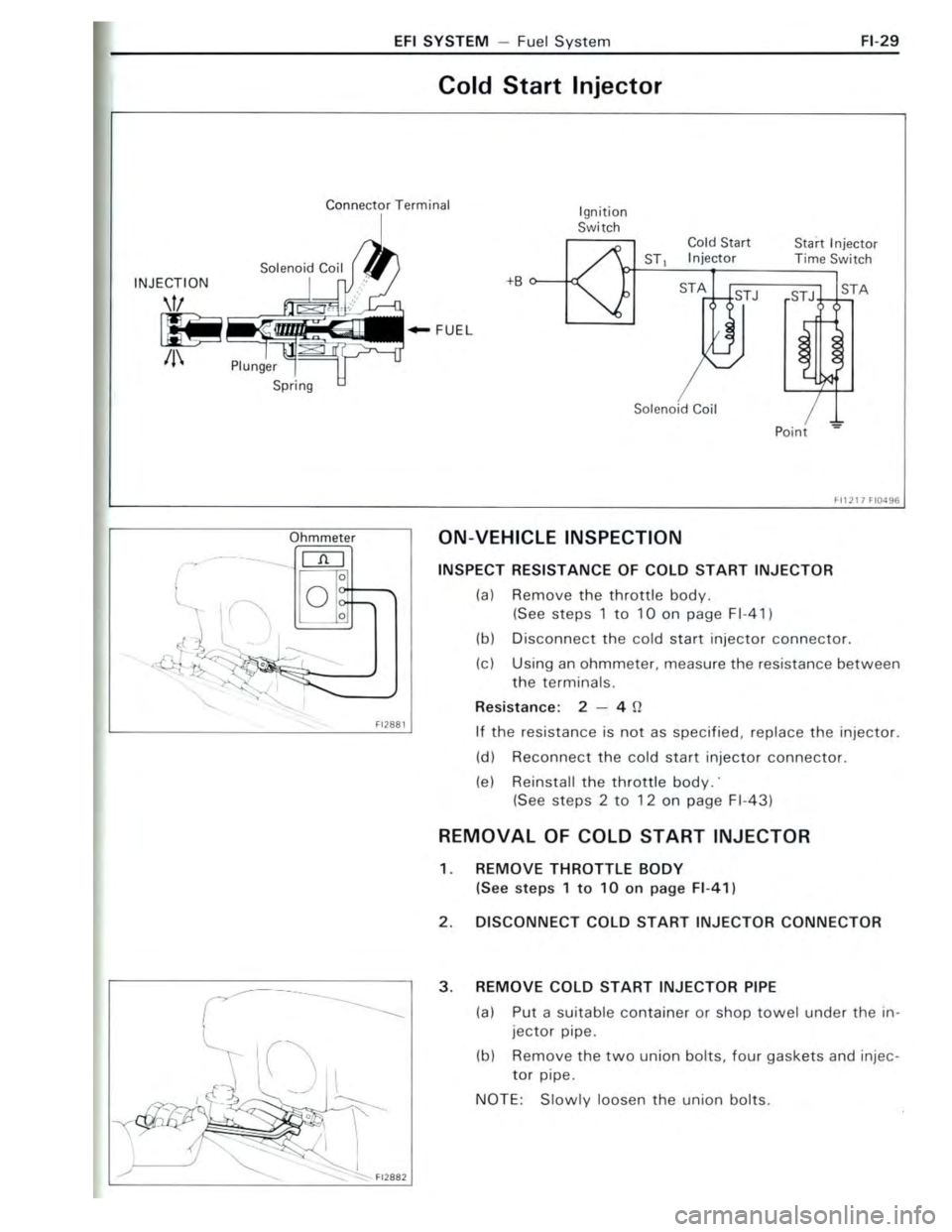 TOYOTA CELICA 1988 Repair Manual TOYOTA CELICA 1988 Repair Manual
