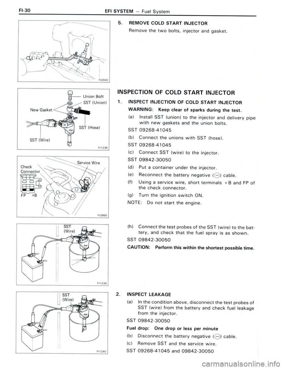 TOYOTA CELICA 1988 Repair Manual TOYOTA CELICA 1988 Repair Manual