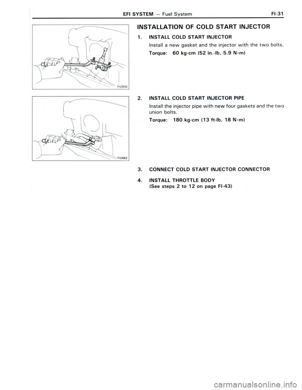 TOYOTA CELICA 1988 Repair Manual TOYOTA CELICA 1988 Repair Manual