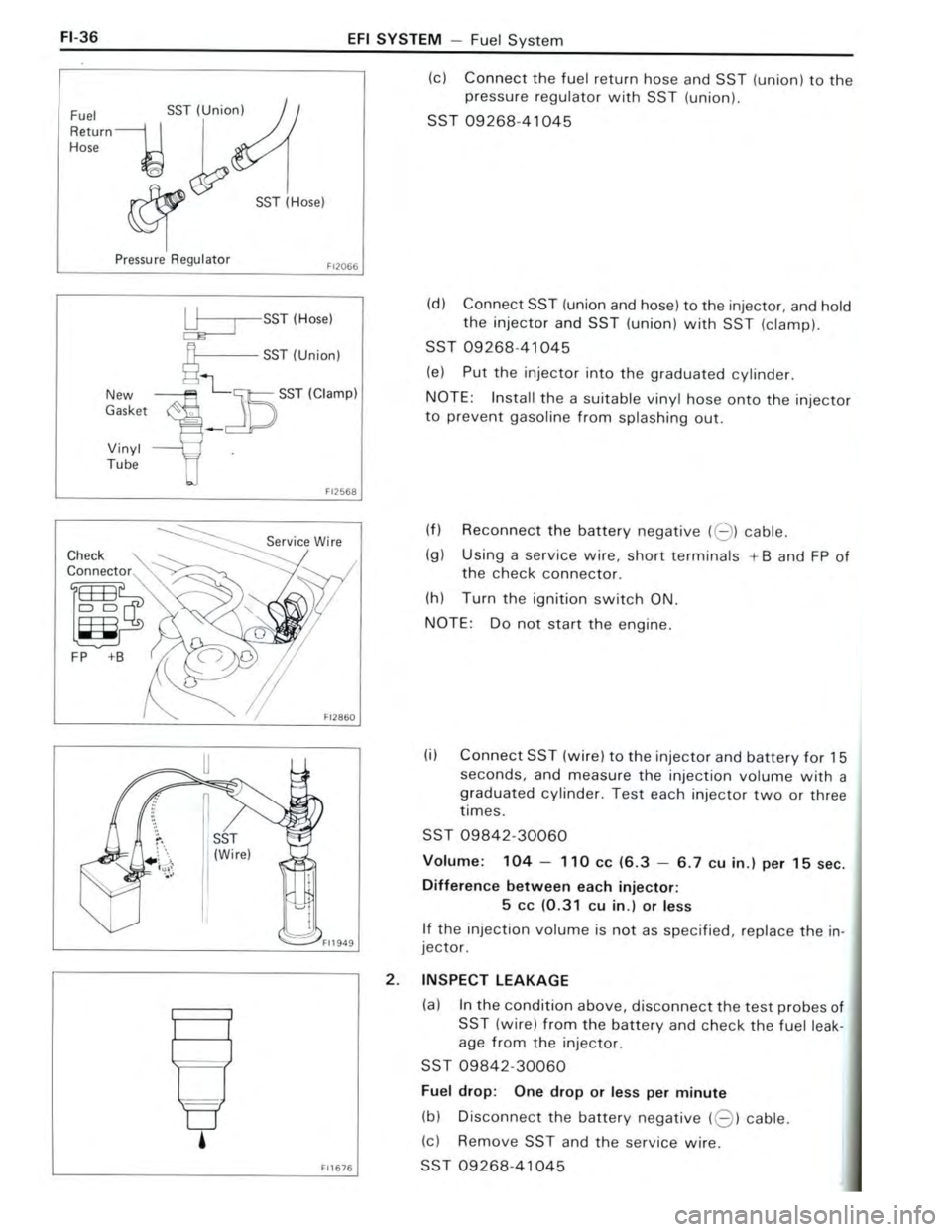 TOYOTA CELICA 1988 Repair Manual TOYOTA CELICA 1988 Repair Manual