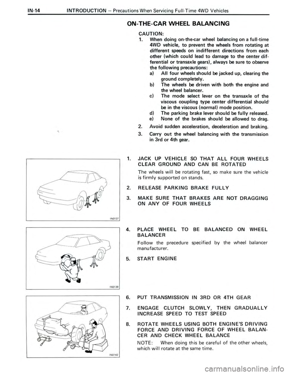 TOYOTA CELICA 1988 User Guide TOYOTA CELICA 1988 User Guide