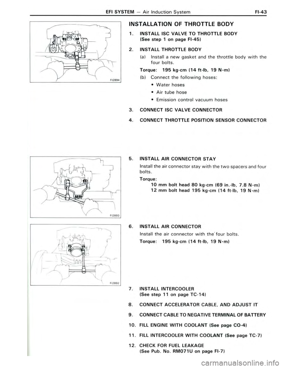 TOYOTA CELICA 1988 Repair Manual TOYOTA CELICA 1988 Repair Manual