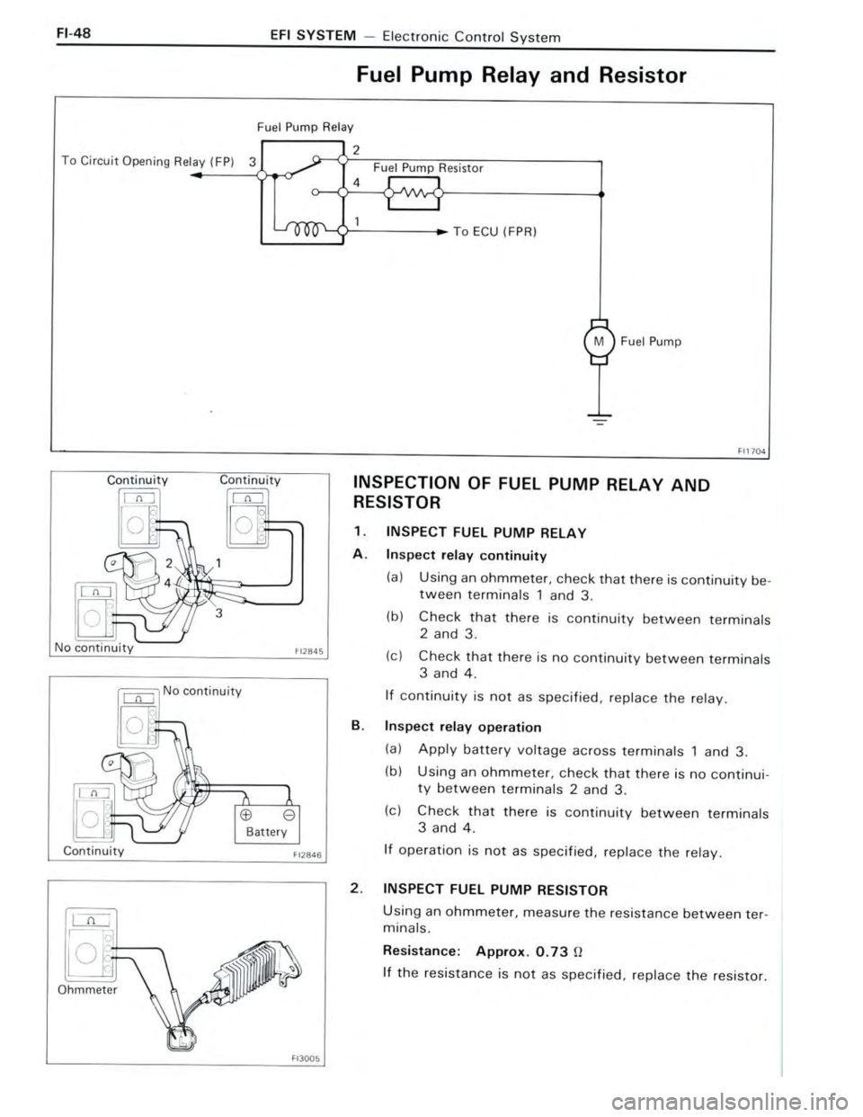 TOYOTA CELICA 1988 Repair Manual TOYOTA CELICA 1988 Repair Manual