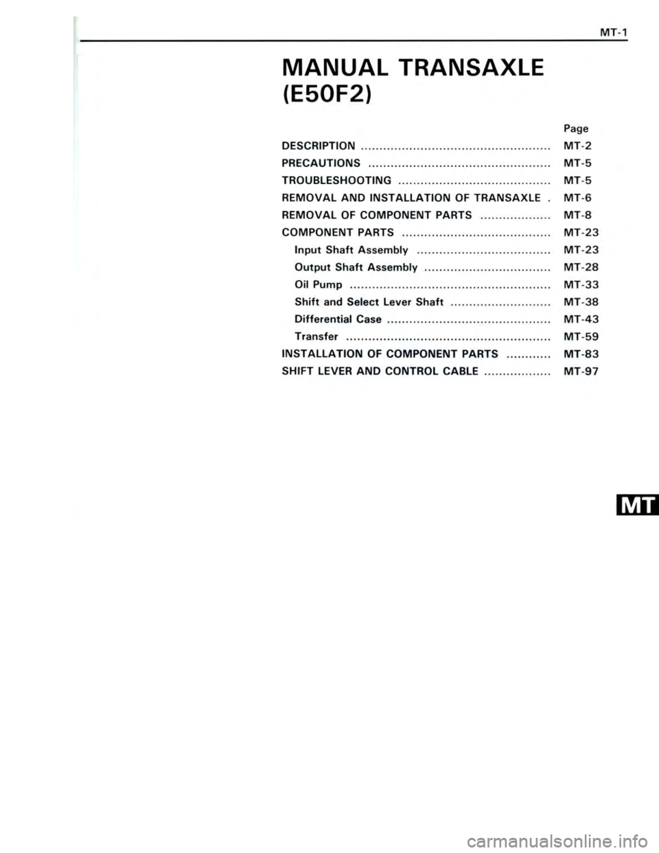 TOYOTA CELICA 1988 Repair Manual TOYOTA CELICA 1988 Repair Manual