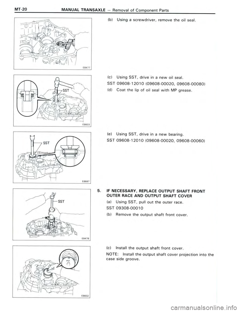 TOYOTA CELICA 1988 Repair Manual TOYOTA CELICA 1988 Repair Manual
