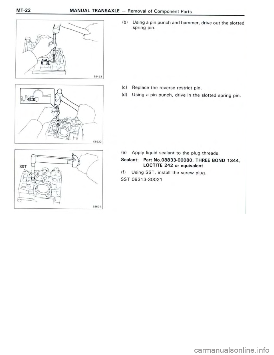 TOYOTA CELICA 1988 Repair Manual TOYOTA CELICA 1988 Repair Manual