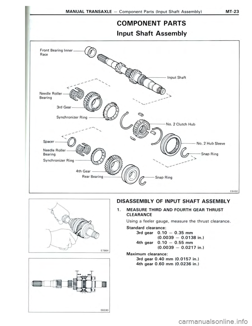 TOYOTA CELICA 1988 Repair Manual TOYOTA CELICA 1988 Repair Manual