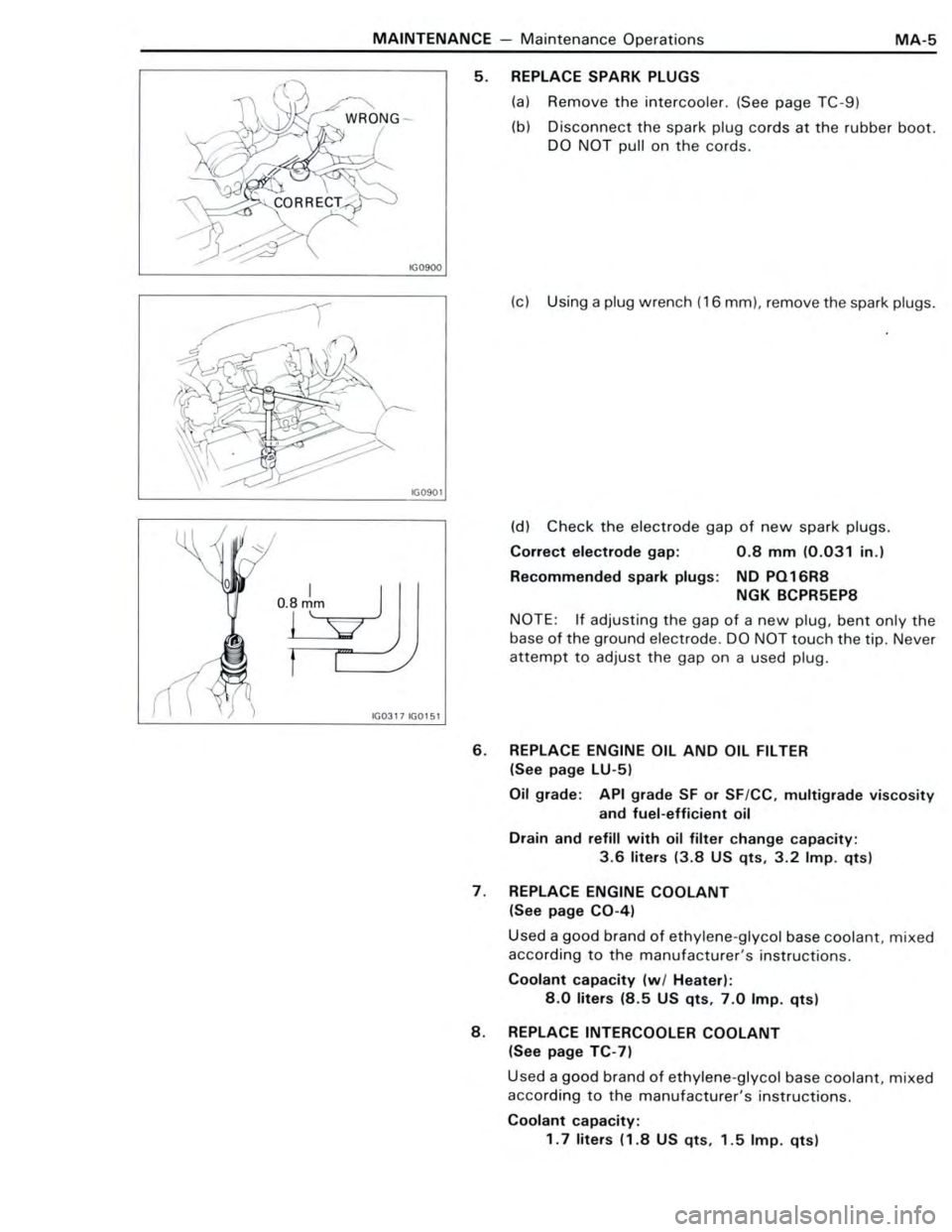 TOYOTA CELICA 1988 Owners Manual TOYOTA CELICA 1988 Owners Manual