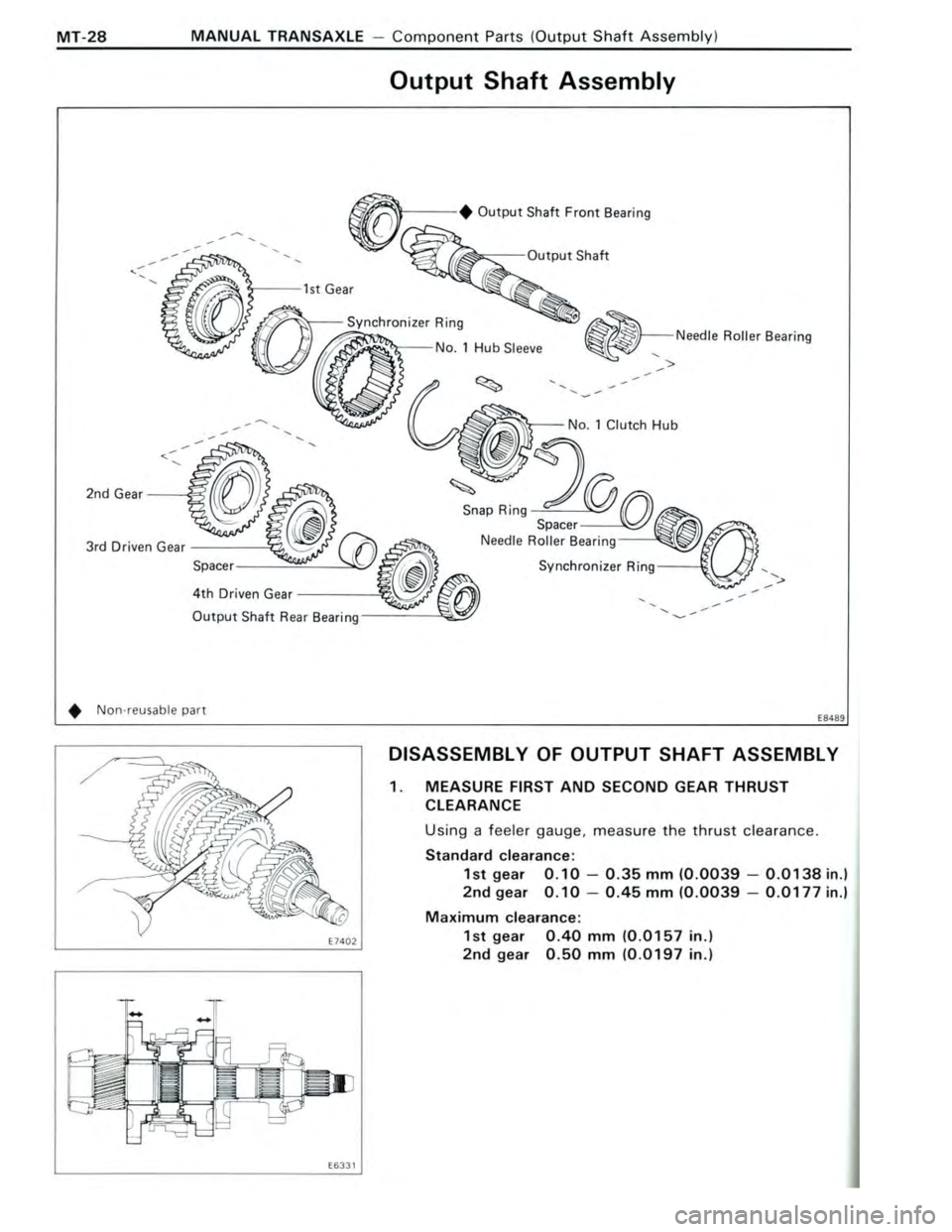 TOYOTA CELICA 1988 Repair Manual TOYOTA CELICA 1988 Repair Manual