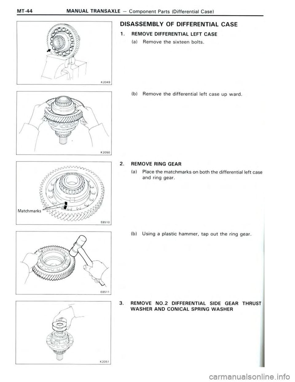 TOYOTA CELICA 1988 Repair Manual TOYOTA CELICA 1988 Repair Manual