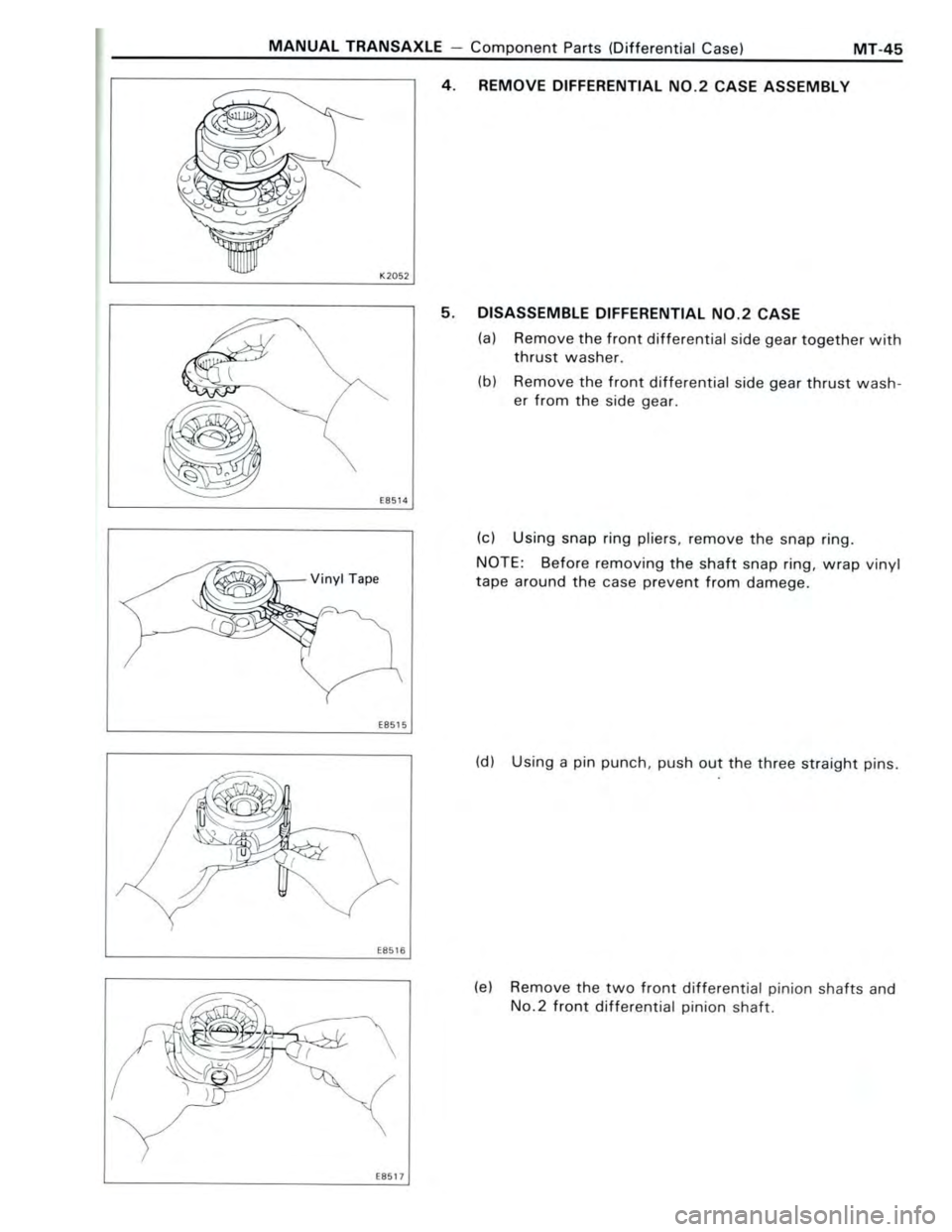 TOYOTA CELICA 1988 Repair Manual TOYOTA CELICA 1988 Repair Manual