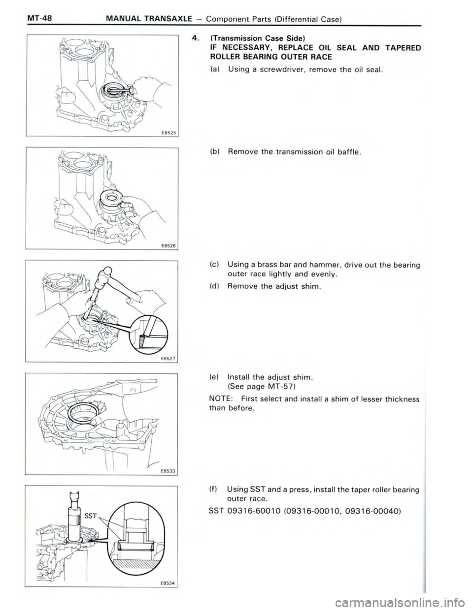 TOYOTA CELICA 1988 Repair Manual TOYOTA CELICA 1988 Repair Manual