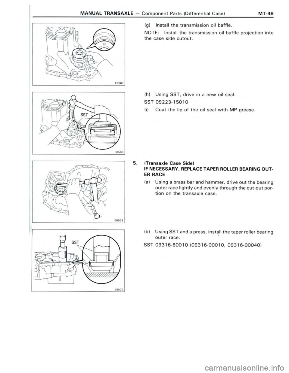 TOYOTA CELICA 1988 Repair Manual TOYOTA CELICA 1988 Repair Manual