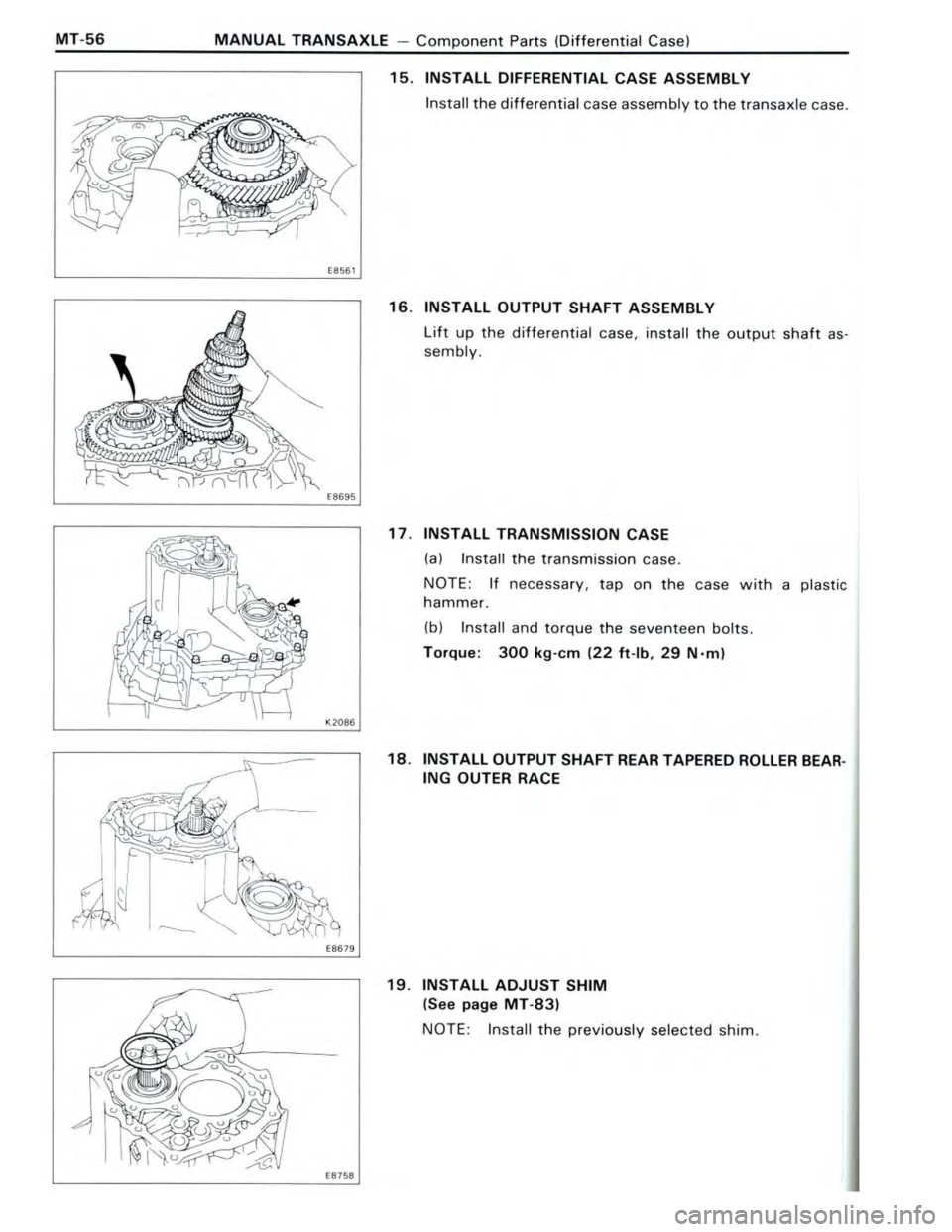 TOYOTA CELICA 1988 Repair Manual TOYOTA CELICA 1988 Repair Manual