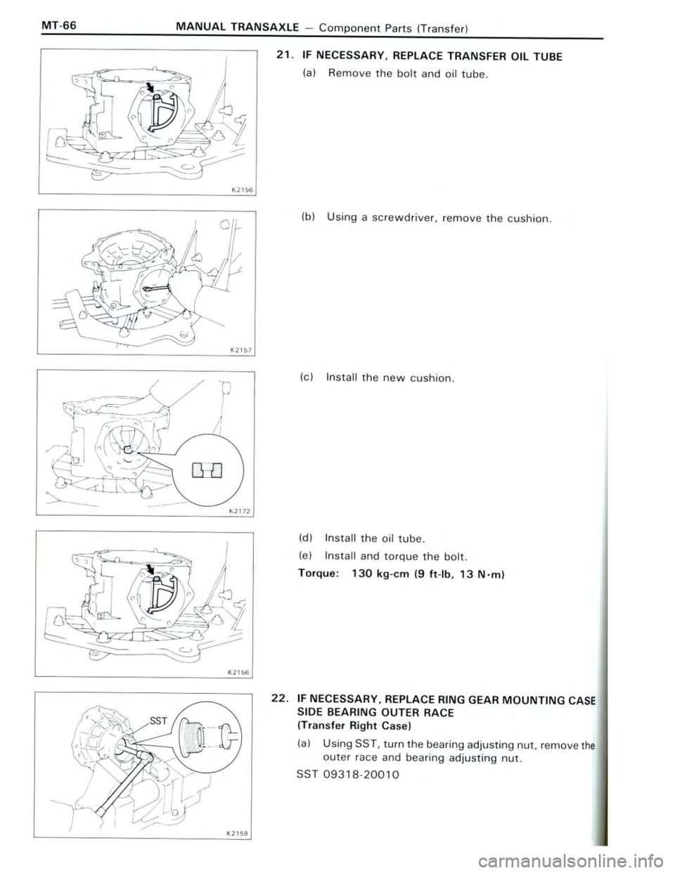 TOYOTA CELICA 1988 Repair Manual TOYOTA CELICA 1988 Repair Manual
