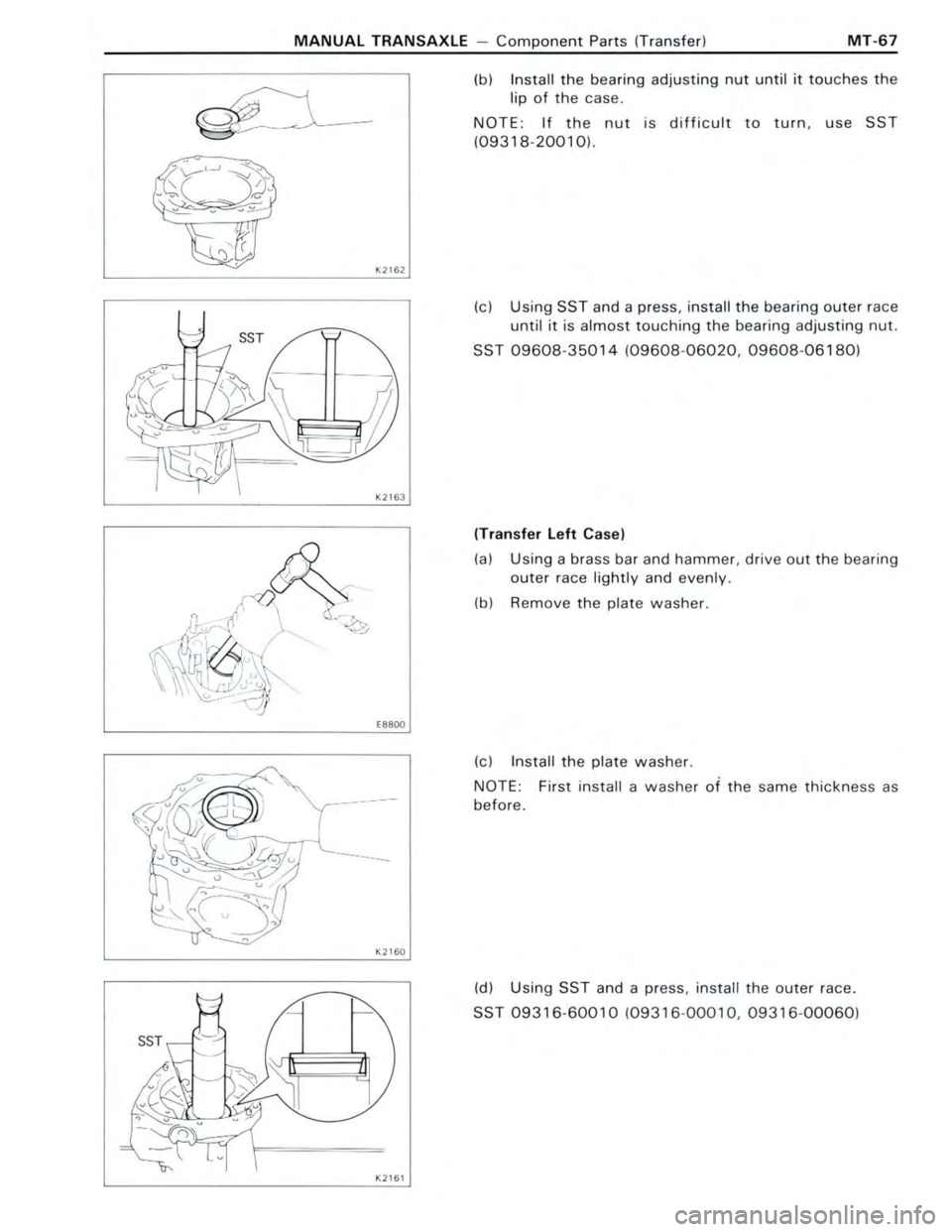 TOYOTA CELICA 1988 Repair Manual TOYOTA CELICA 1988 Repair Manual