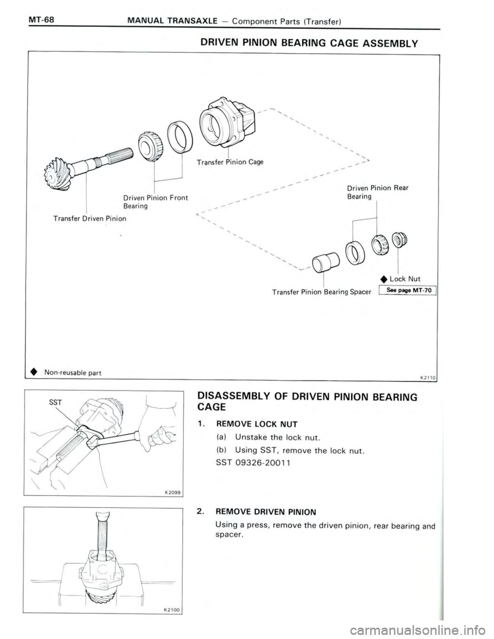 TOYOTA CELICA 1988 Repair Manual TOYOTA CELICA 1988 Repair Manual