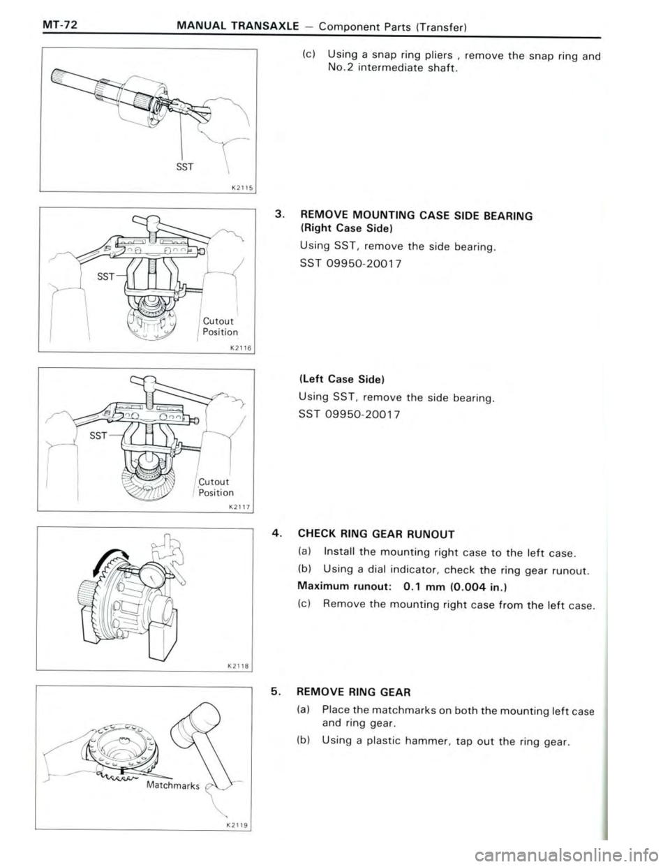 TOYOTA CELICA 1988 Repair Manual TOYOTA CELICA 1988 Repair Manual