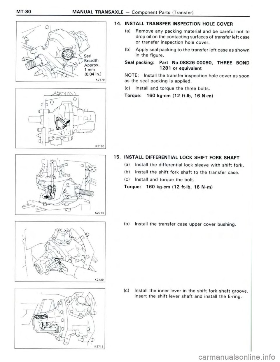 TOYOTA CELICA 1988 Repair Manual TOYOTA CELICA 1988 Repair Manual