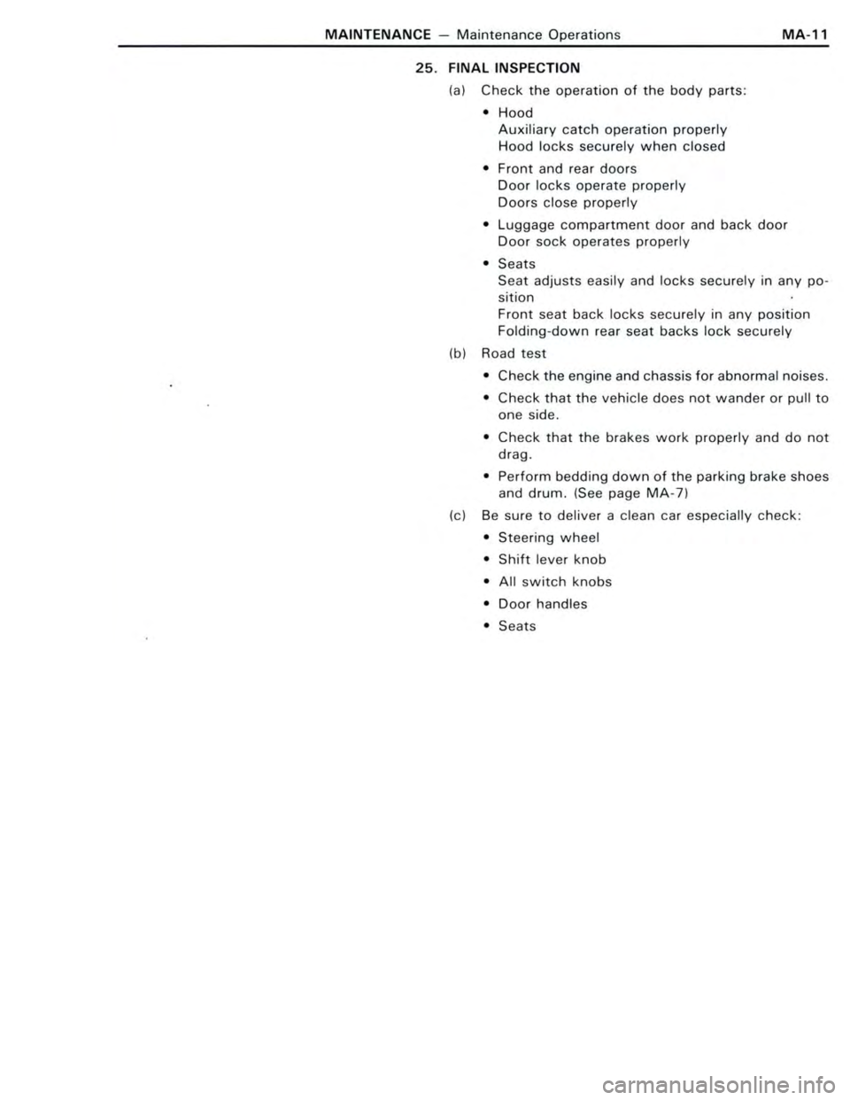 TOYOTA CELICA 1988 Owners Manual TOYOTA CELICA 1988 Owners Manual