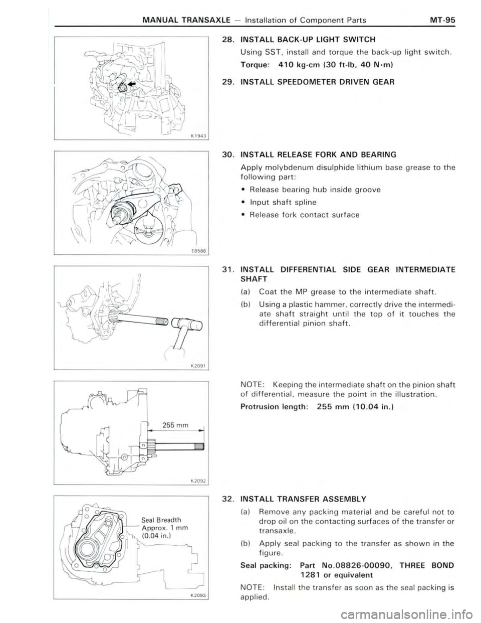 TOYOTA CELICA 1988 Repair Manual TOYOTA CELICA 1988 Repair Manual