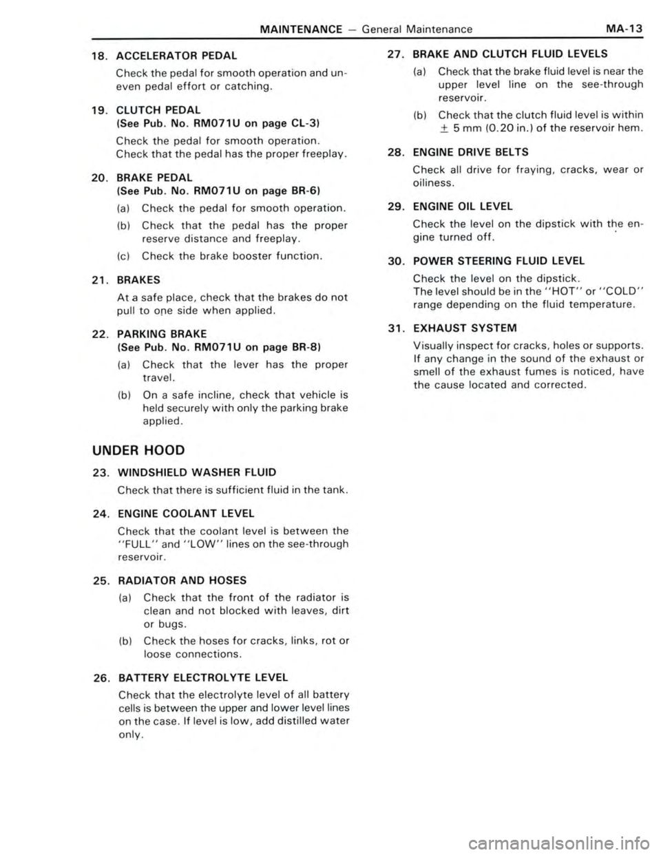 TOYOTA CELICA 1988 Owners Guide TOYOTA CELICA 1988 Owners Guide