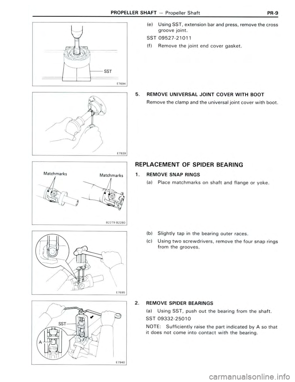 TOYOTA CELICA 1988 Repair Manual TOYOTA CELICA 1988 Repair Manual