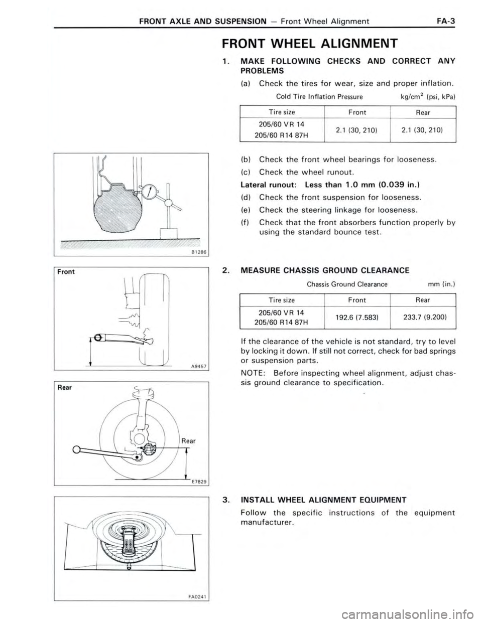TOYOTA CELICA 1988 Repair Manual TOYOTA CELICA 1988 Repair Manual