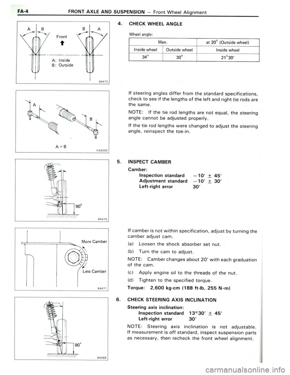 TOYOTA CELICA 1988 Repair Manual TOYOTA CELICA 1988 Repair Manual