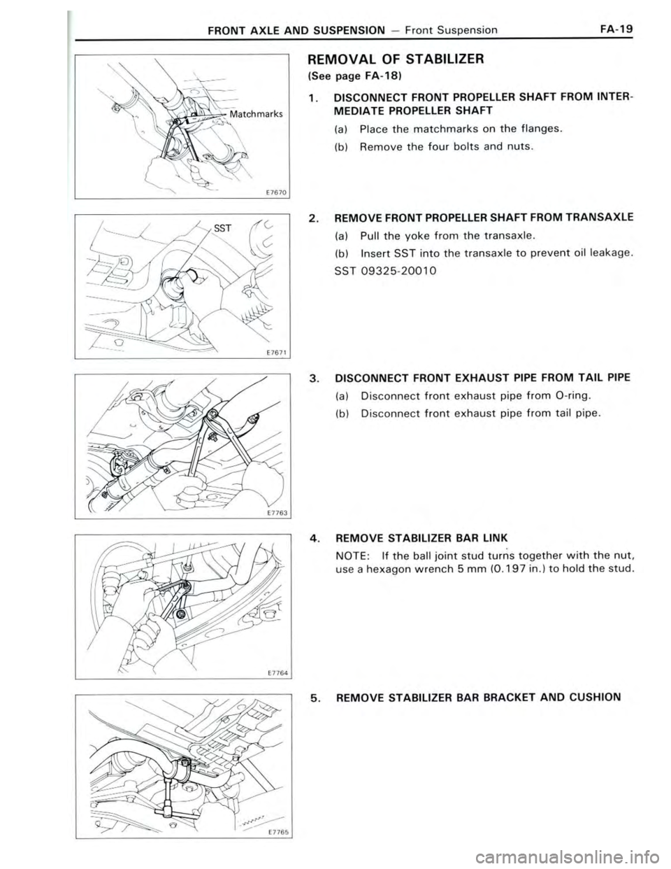 TOYOTA CELICA 1988 Repair Manual TOYOTA CELICA 1988 Repair Manual