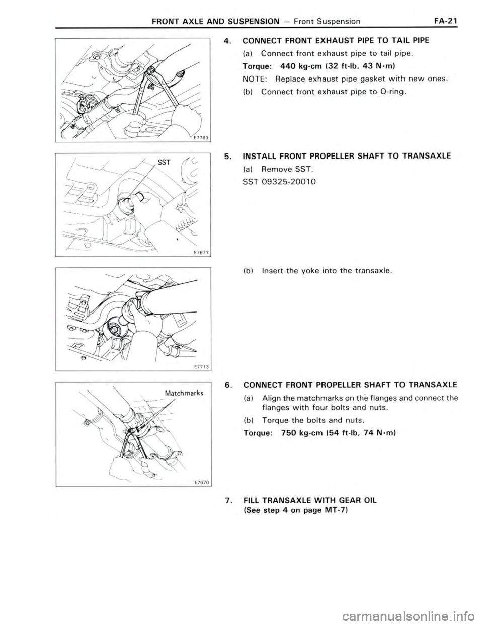TOYOTA CELICA 1988 Repair Manual TOYOTA CELICA 1988 Repair Manual