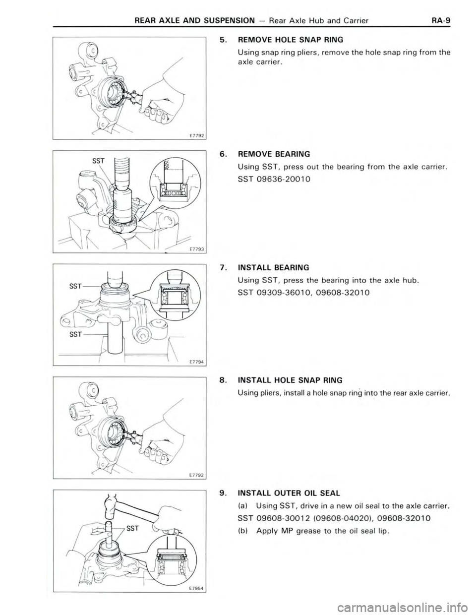 TOYOTA CELICA 1988 Repair Manual TOYOTA CELICA 1988 Repair Manual