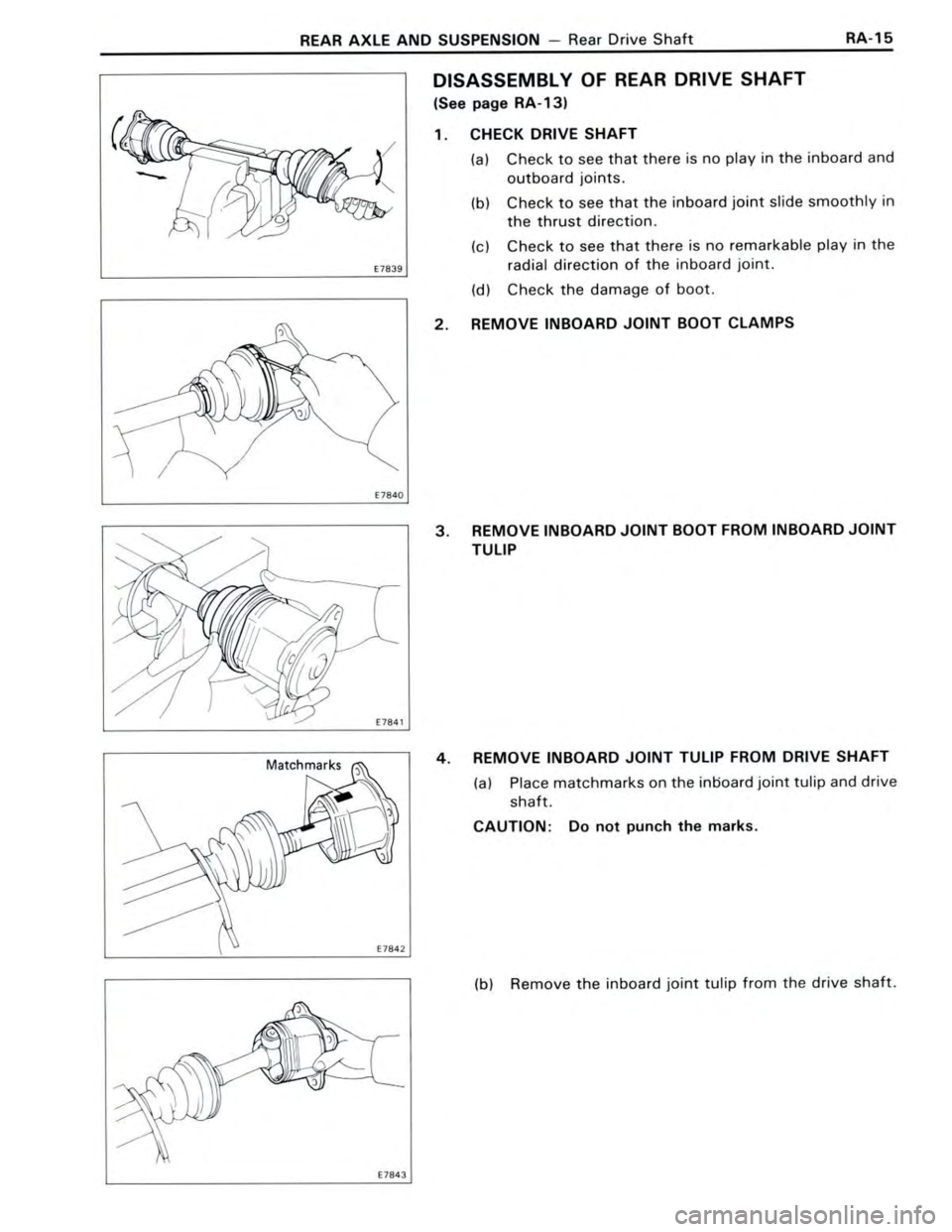 TOYOTA CELICA 1988 Repair Manual TOYOTA CELICA 1988 Repair Manual