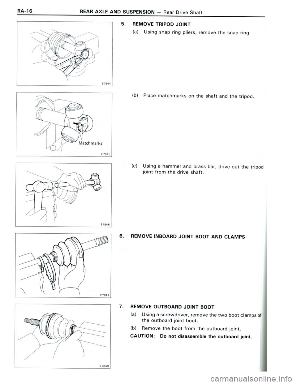 TOYOTA CELICA 1988 Repair Manual TOYOTA CELICA 1988 Repair Manual