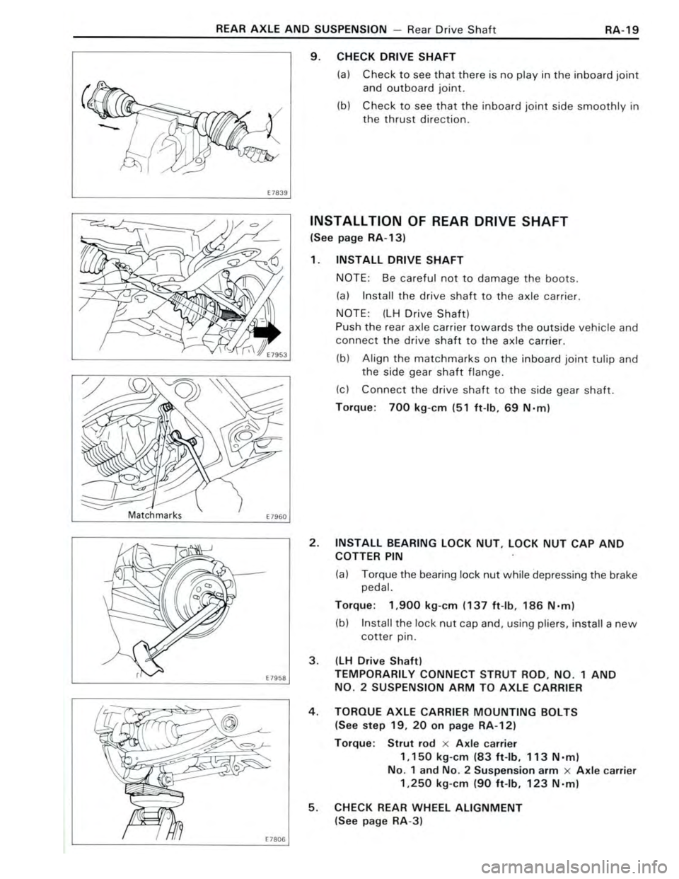 TOYOTA CELICA 1988 Repair Manual TOYOTA CELICA 1988 Repair Manual