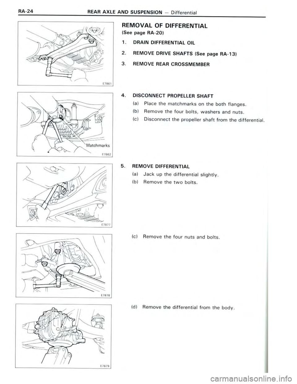 TOYOTA CELICA 1988 Repair Manual TOYOTA CELICA 1988 Repair Manual