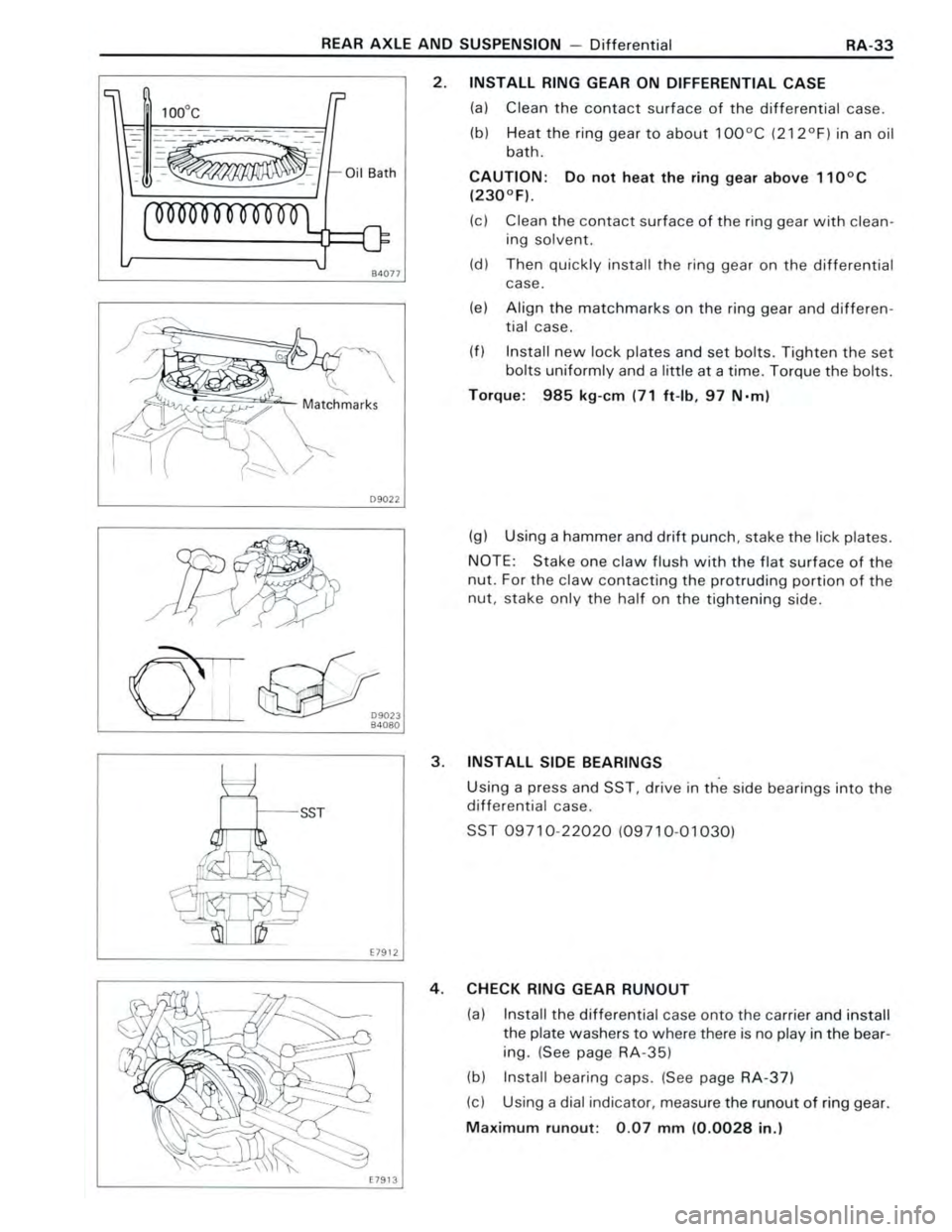 TOYOTA CELICA 1988 Repair Manual TOYOTA CELICA 1988 Repair Manual
