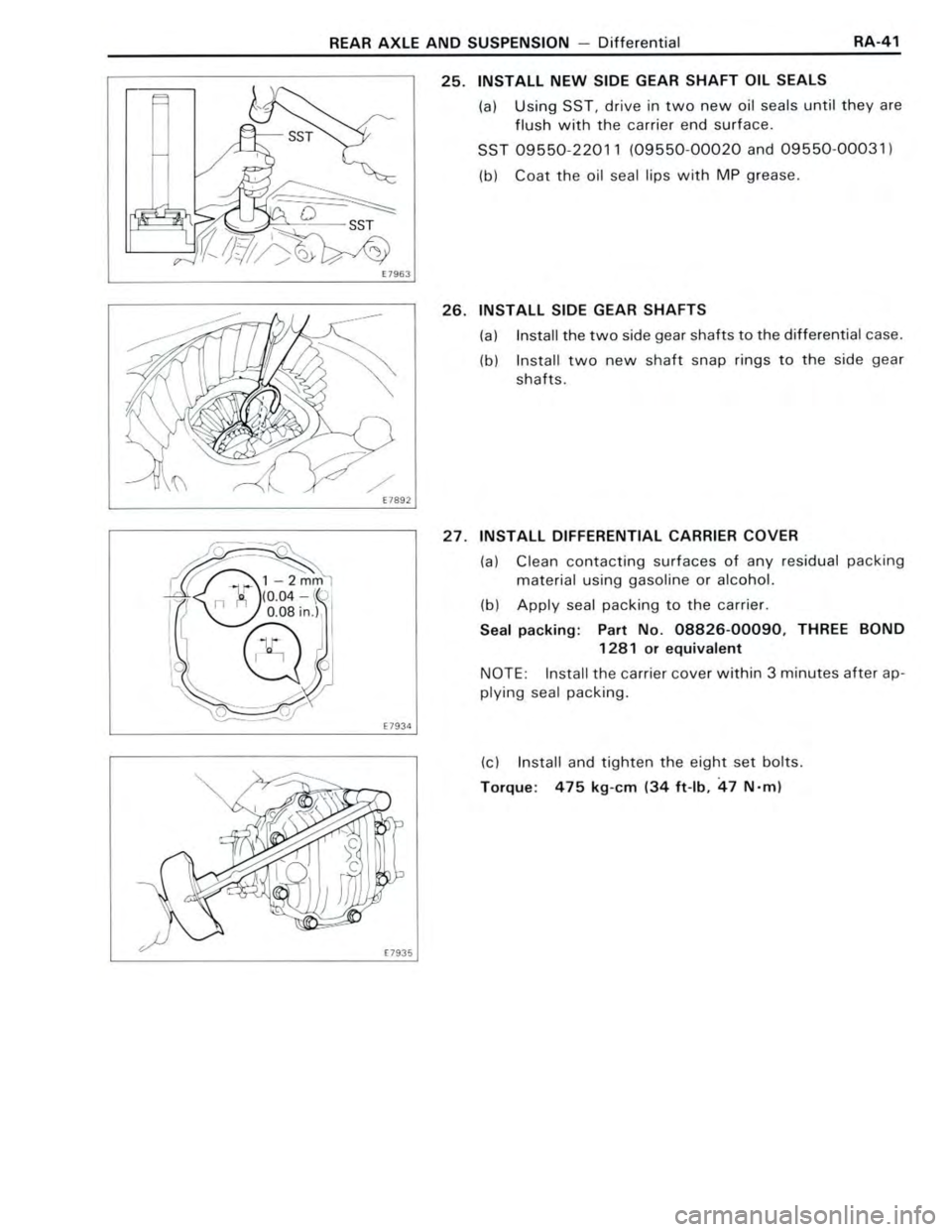 TOYOTA CELICA 1988 Repair Manual TOYOTA CELICA 1988 Repair Manual