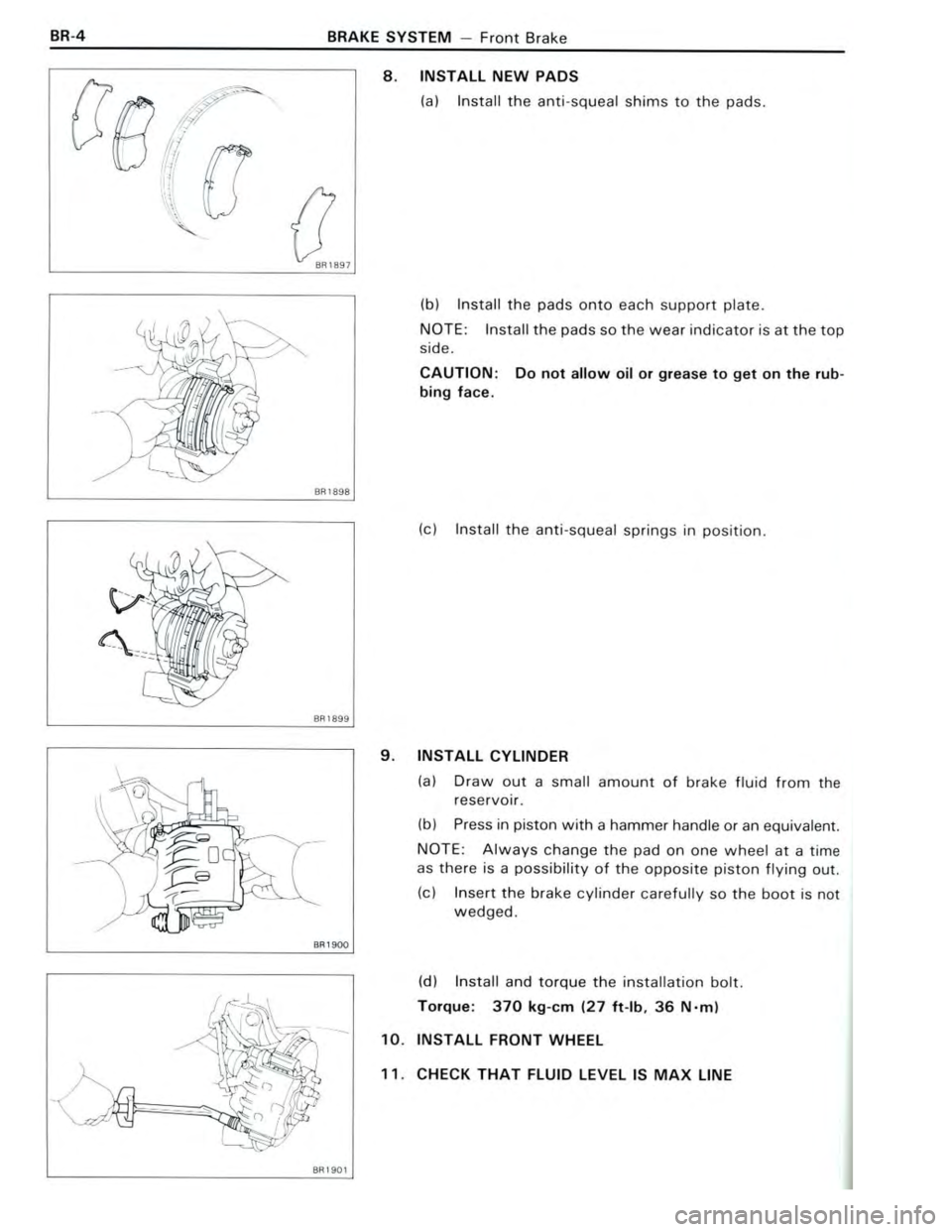 TOYOTA CELICA 1988 Repair Manual TOYOTA CELICA 1988 Repair Manual