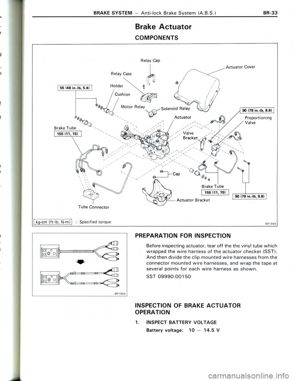 TOYOTA CELICA 1988 Repair Manual TOYOTA CELICA 1988 Repair Manual