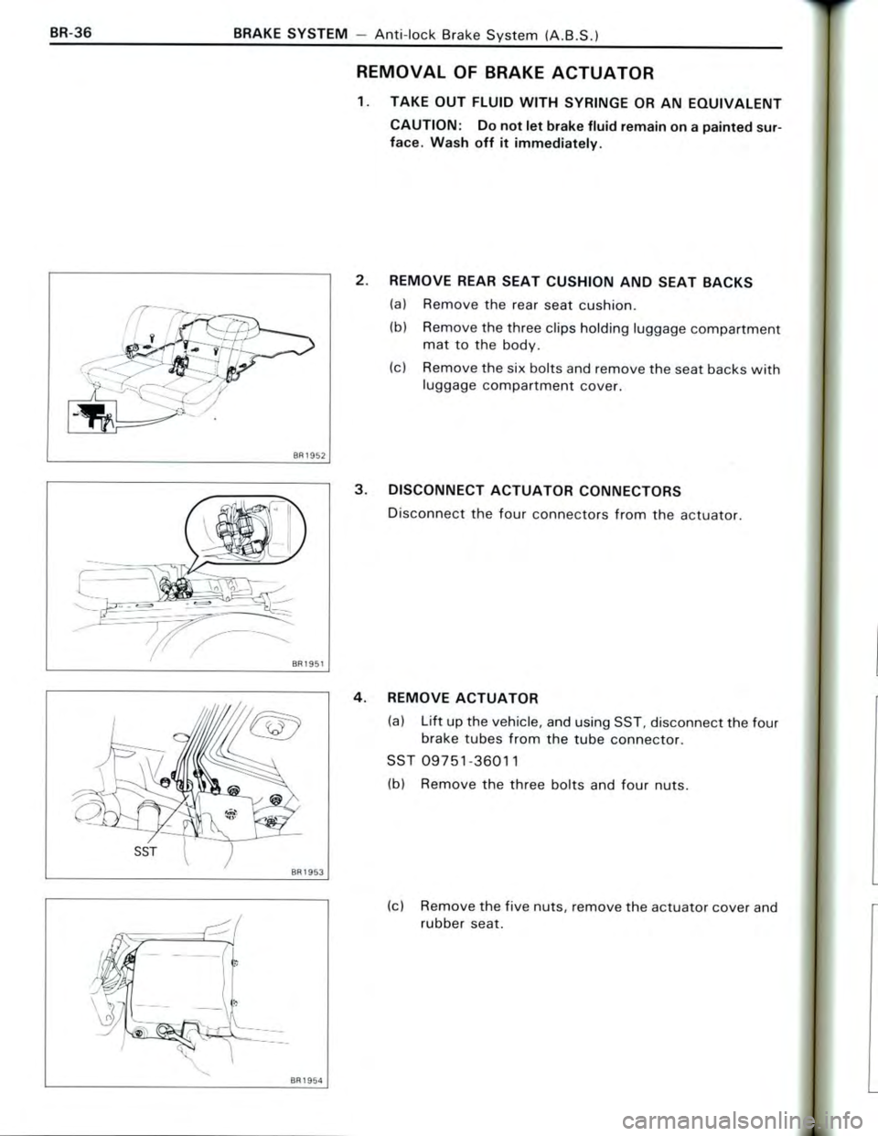TOYOTA CELICA 1988 Repair Manual TOYOTA CELICA 1988 Repair Manual