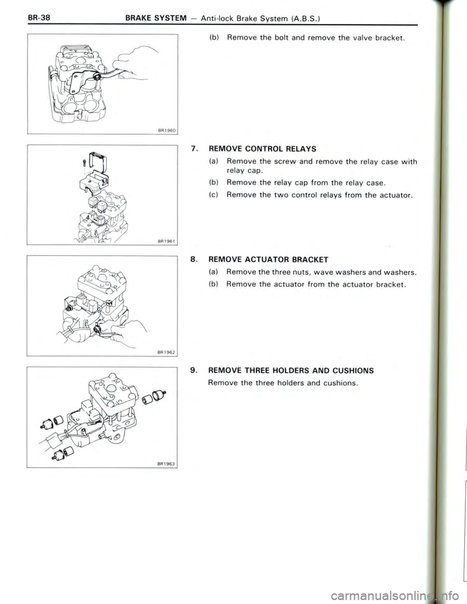 TOYOTA CELICA 1988 Repair Manual TOYOTA CELICA 1988 Repair Manual