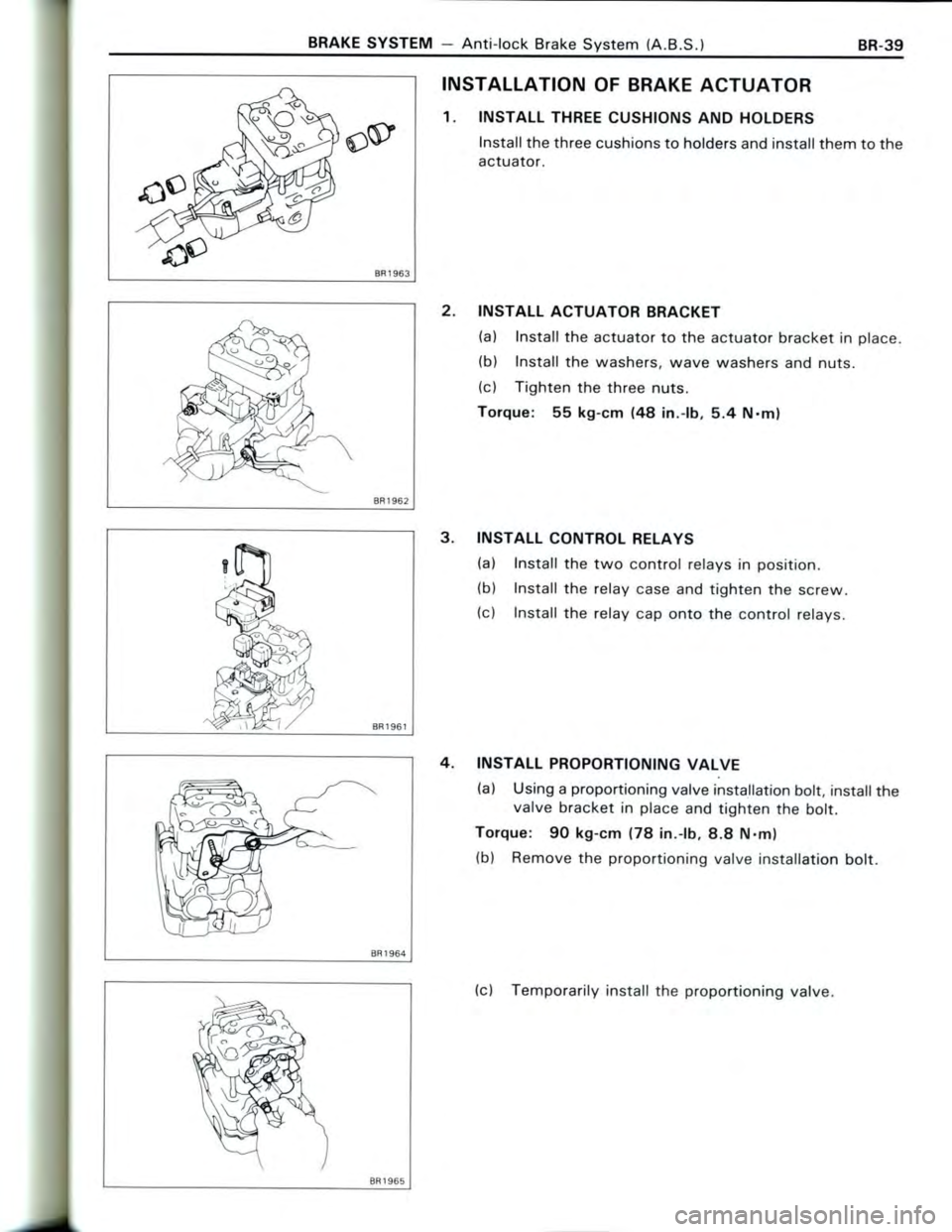TOYOTA CELICA 1988 Repair Manual TOYOTA CELICA 1988 Repair Manual
