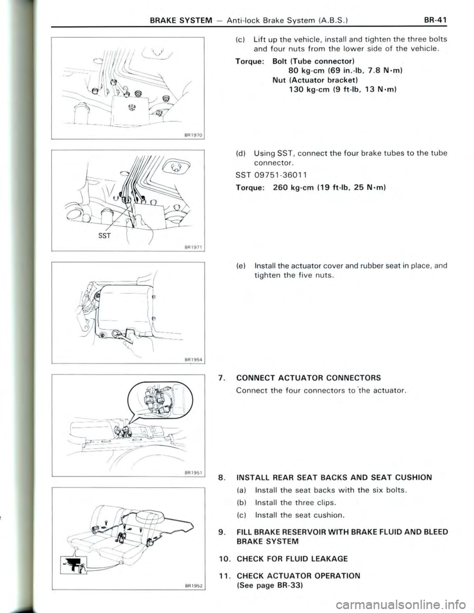 TOYOTA CELICA 1988 Repair Manual TOYOTA CELICA 1988 Repair Manual