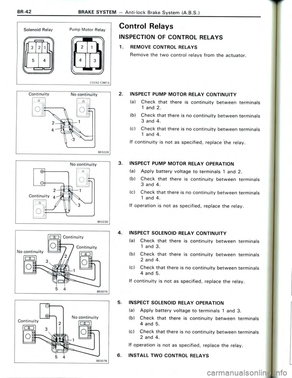 TOYOTA CELICA 1988 Repair Manual TOYOTA CELICA 1988 Repair Manual