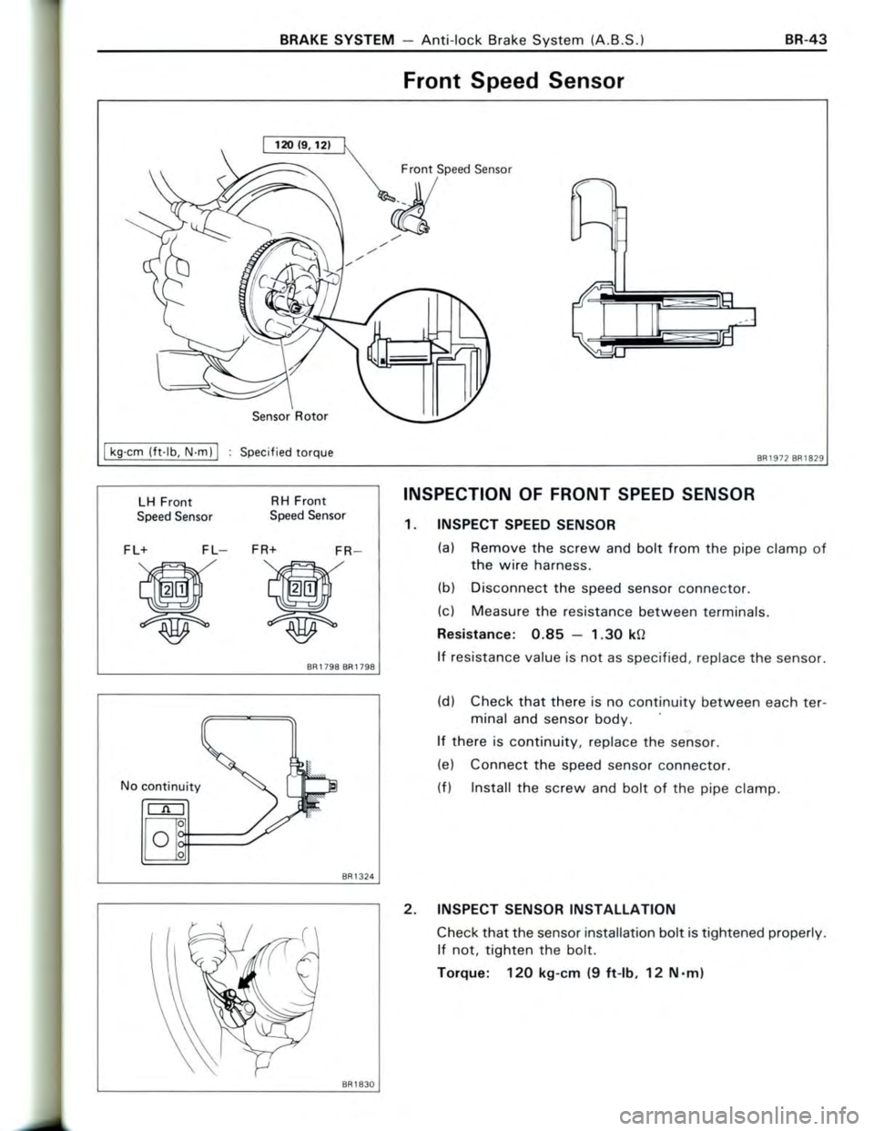 TOYOTA CELICA 1988 Repair Manual TOYOTA CELICA 1988 Repair Manual