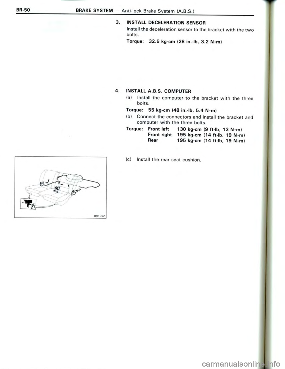 TOYOTA CELICA 1988 Repair Manual TOYOTA CELICA 1988 Repair Manual